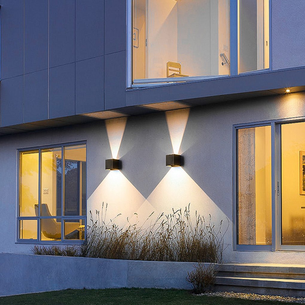Outdoor up down Wall Light Waterproof Adjustable Beam Angle Light