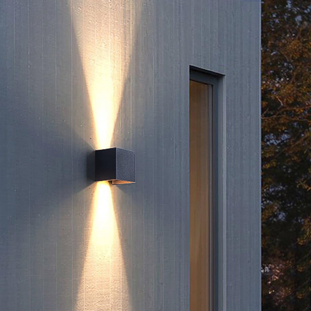 Outdoor up down Wall Light Waterproof Adjustable Beam Angle Light