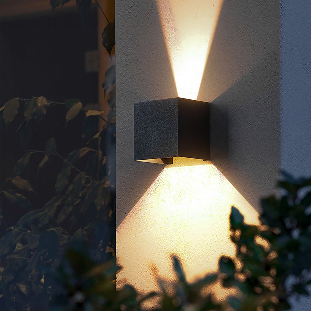 Outdoor up down Wall Light Waterproof Adjustable Beam Angle Light