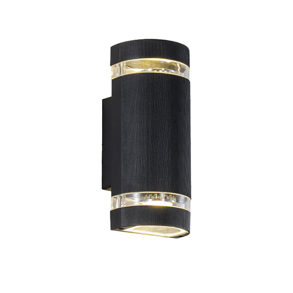 Up and down Light Wall Sconce Black Outdoor Waterproof Light