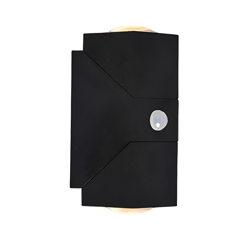 Up Down Sconce Outdoor Adjustable Waterproof Black Lamp