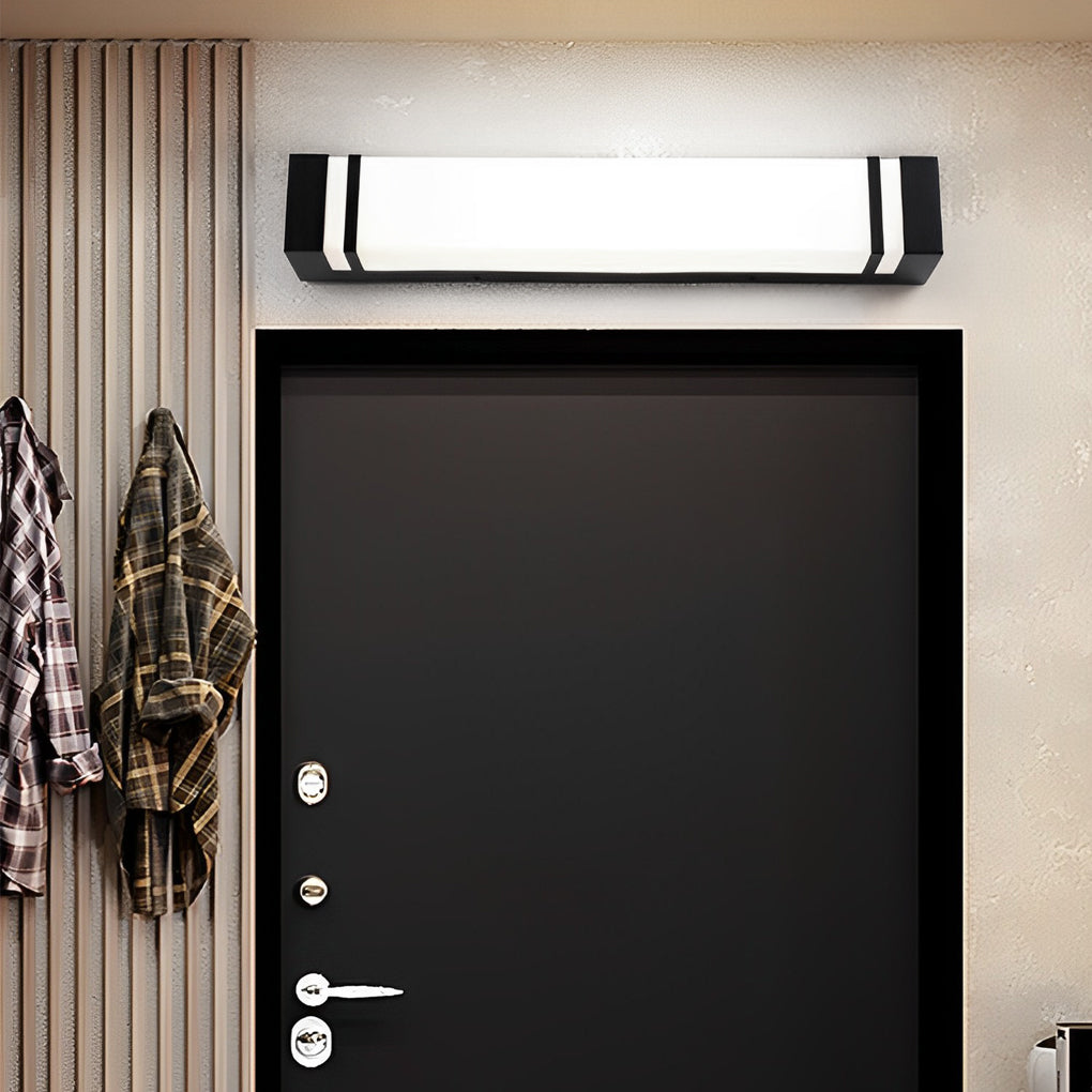 Vertical Wall Lighting Rectangular Modern Waterproof LED Light