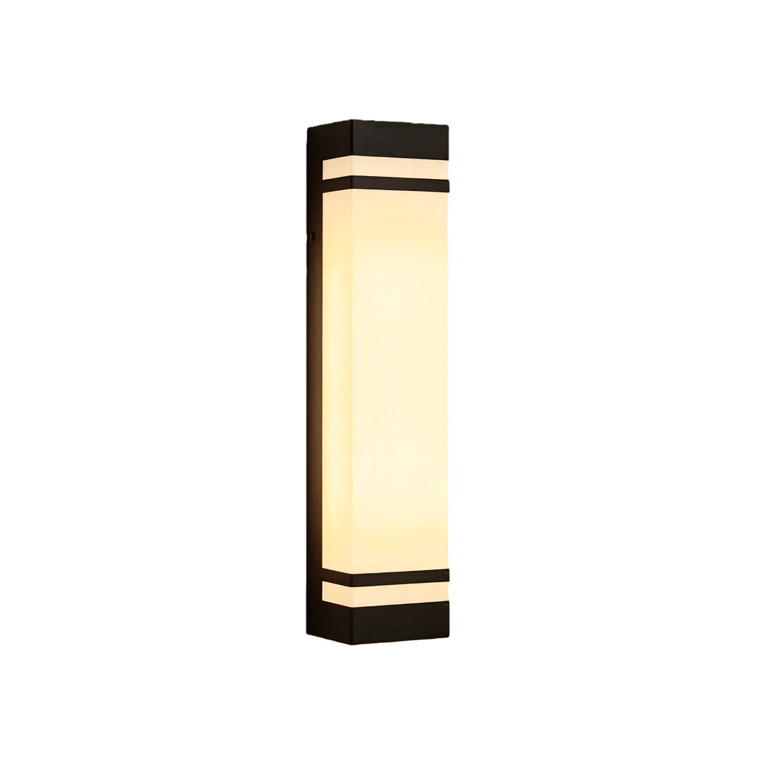Vertical Wall Lighting Rectangular Modern Waterproof LED Light