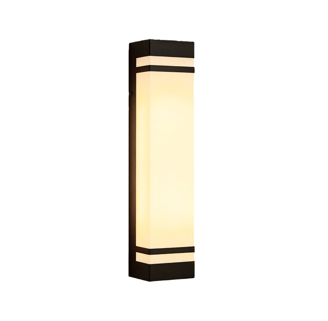 Vertical Wall Lighting Rectangular Modern Waterproof LED Light
