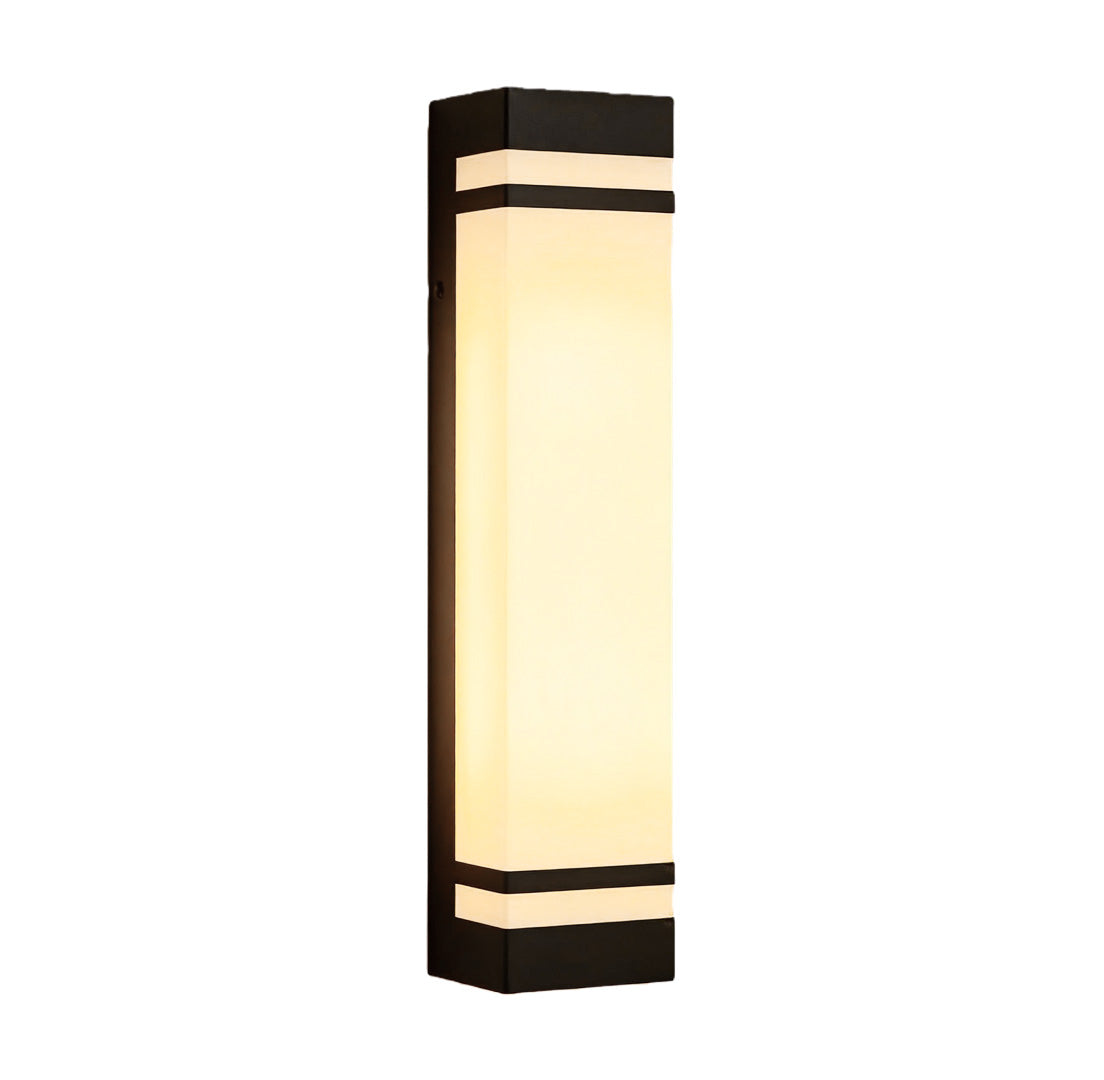 Vertical Wall Lighting Rectangular Modern Waterproof LED Light