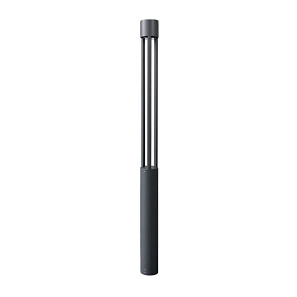 LED Bollard Path Lights Modern Black Landscape Light