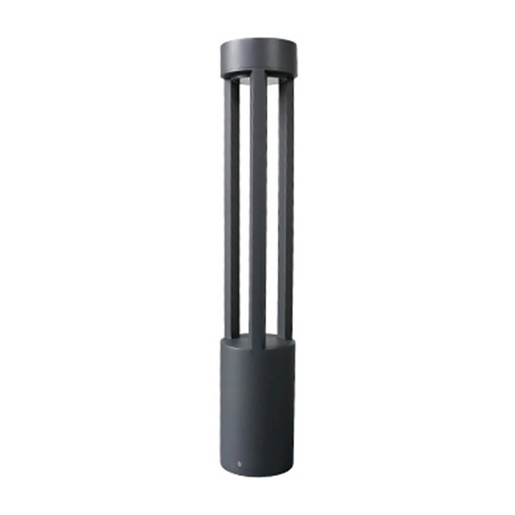 LED Bollard Path Lights Modern Black Landscape Light